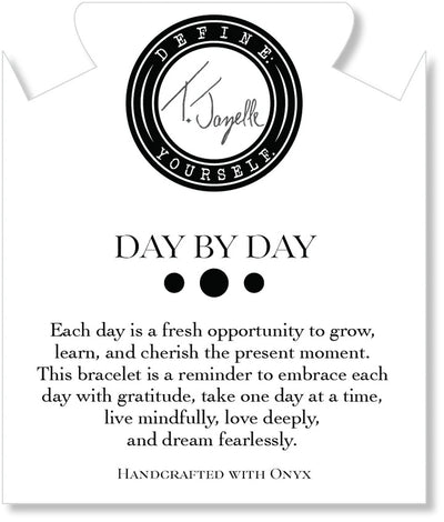 Day by Day Collection- Onyx Gemstone Bracelet
