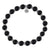 Silver Empowered Elegance Collection- Onyx Gemstone Bracelet