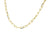 14K Yellow Gold 8 Inch Paper Clip Bracelet