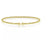 14K Yellow Gold Bujukan 6.25 inch Split Bangle