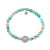 Beaded Moments Bracelet- Compass Sterling Silver Charm