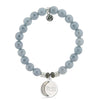 BRACELETS - Blue Quartzite Stone Bracelet With 11:11 Sterling Silver Charm