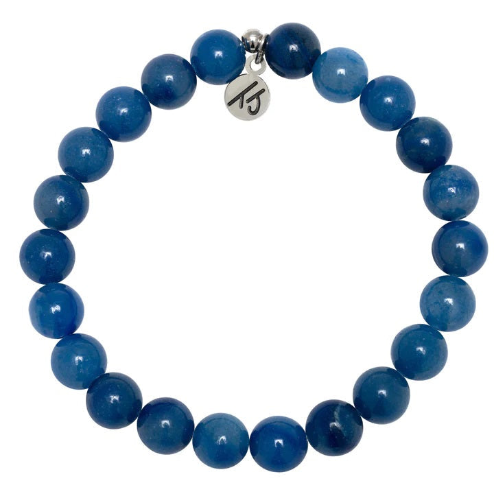 BRACELETS - Defining Bracelet- Calmness Bracelet With Blue Aventurine Gemstones