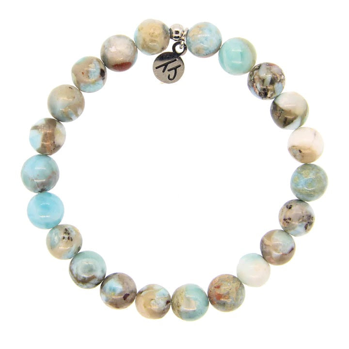 BRACELETS - Defining Bracelet- Serenity Bracelet With Larimar Gemstones