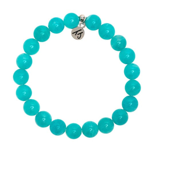 BRACELETS - Defining Bracelet- Soothing Bracelet With Aqua Amazonite Gemstones