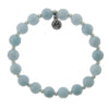 BRACELETS - Mindfulness Collection- Light Blue Quartz Gemstone Bracelet