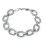 BRACELETS - Sterling Silver 7.5" Mesh Link Bracelet
