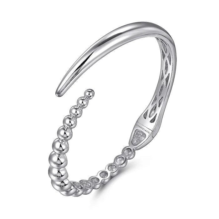 BRACELETS - Sterling Silver Bujukan Bypass 6.25 Inch Bangle