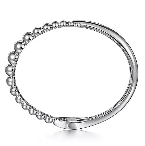 BRACELETS - Sterling Silver Bujukan Bypass 6.25 Inch Bangle