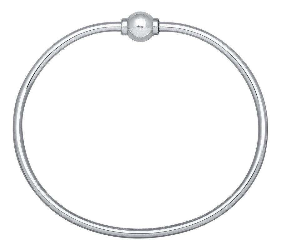 BRACELETS - Sterling Silver Single Bead 7 Inch Cape Cod Bracelet