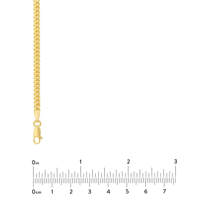 Chain - 14K Yellow Gold 3.5mm Tight Miami Cuban Link 24 Inch Chain