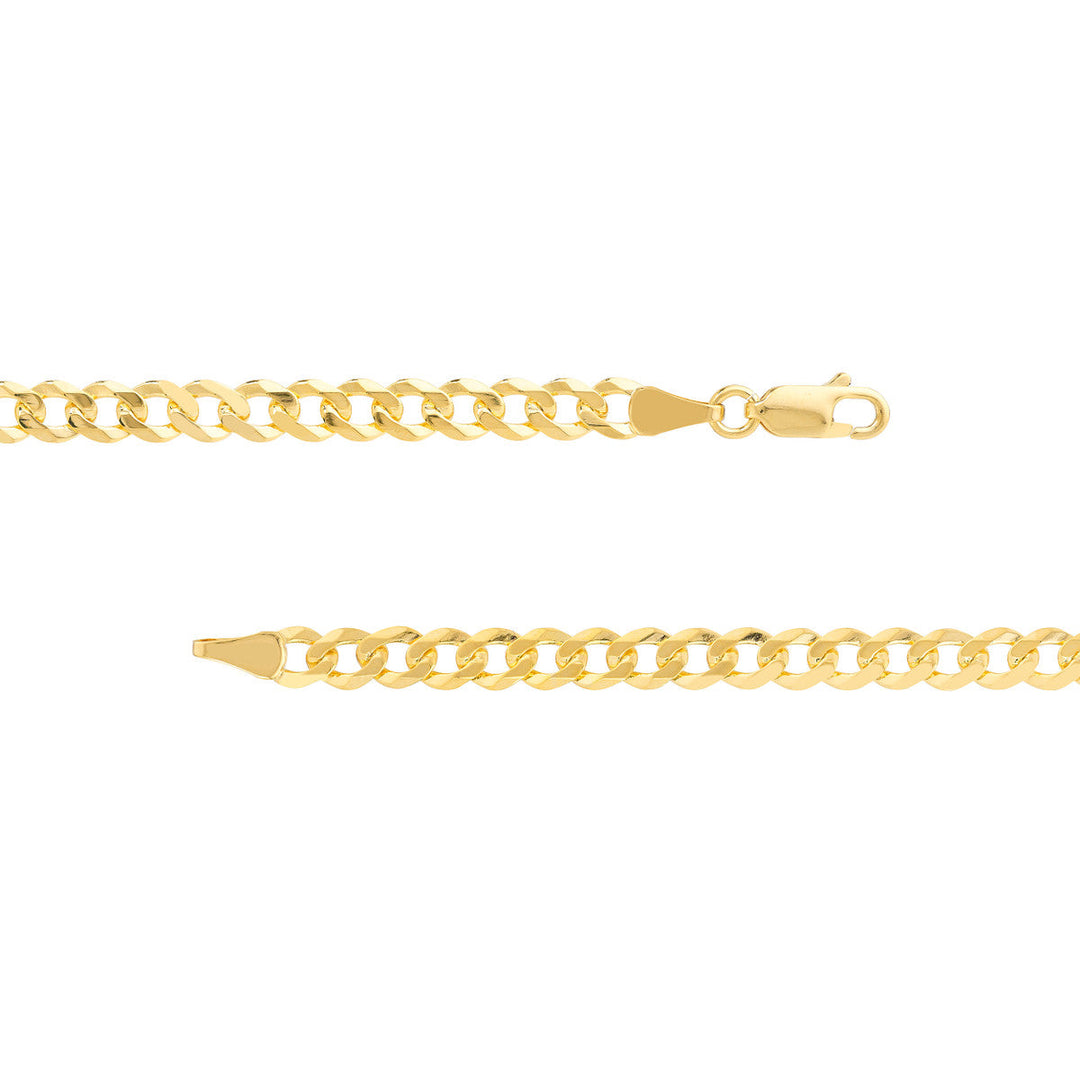 Chain - 14K Yellow Gold 4.95mm 24 Inch Curb Chain