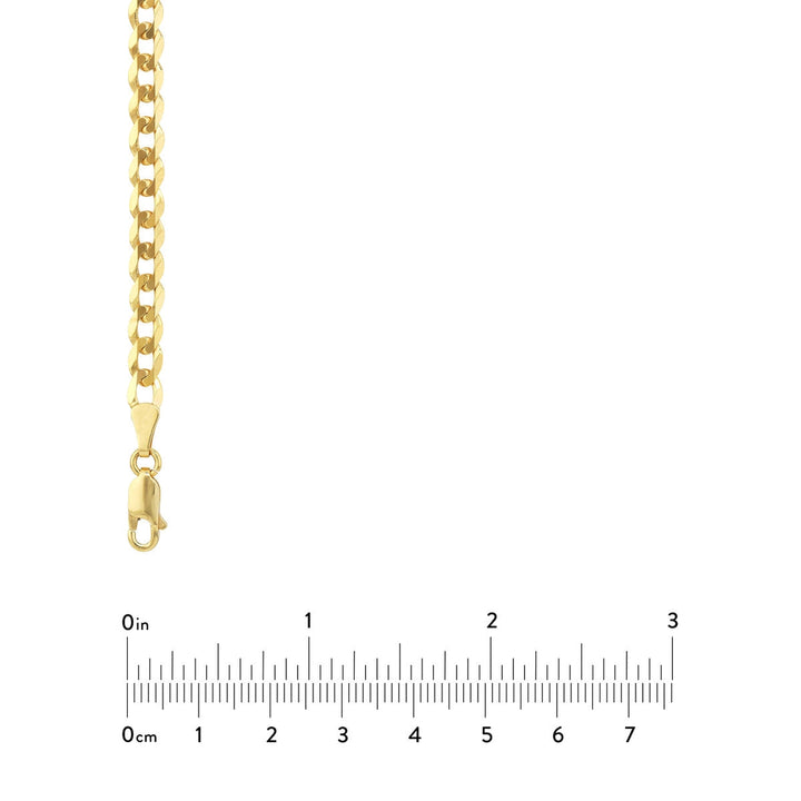 Chain - 14K Yellow Gold 4.95mm 24 Inch Curb Chain