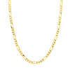 Chain - 14K Yellow Gold 5.8mm 22 Inch Concave Figaro Chain