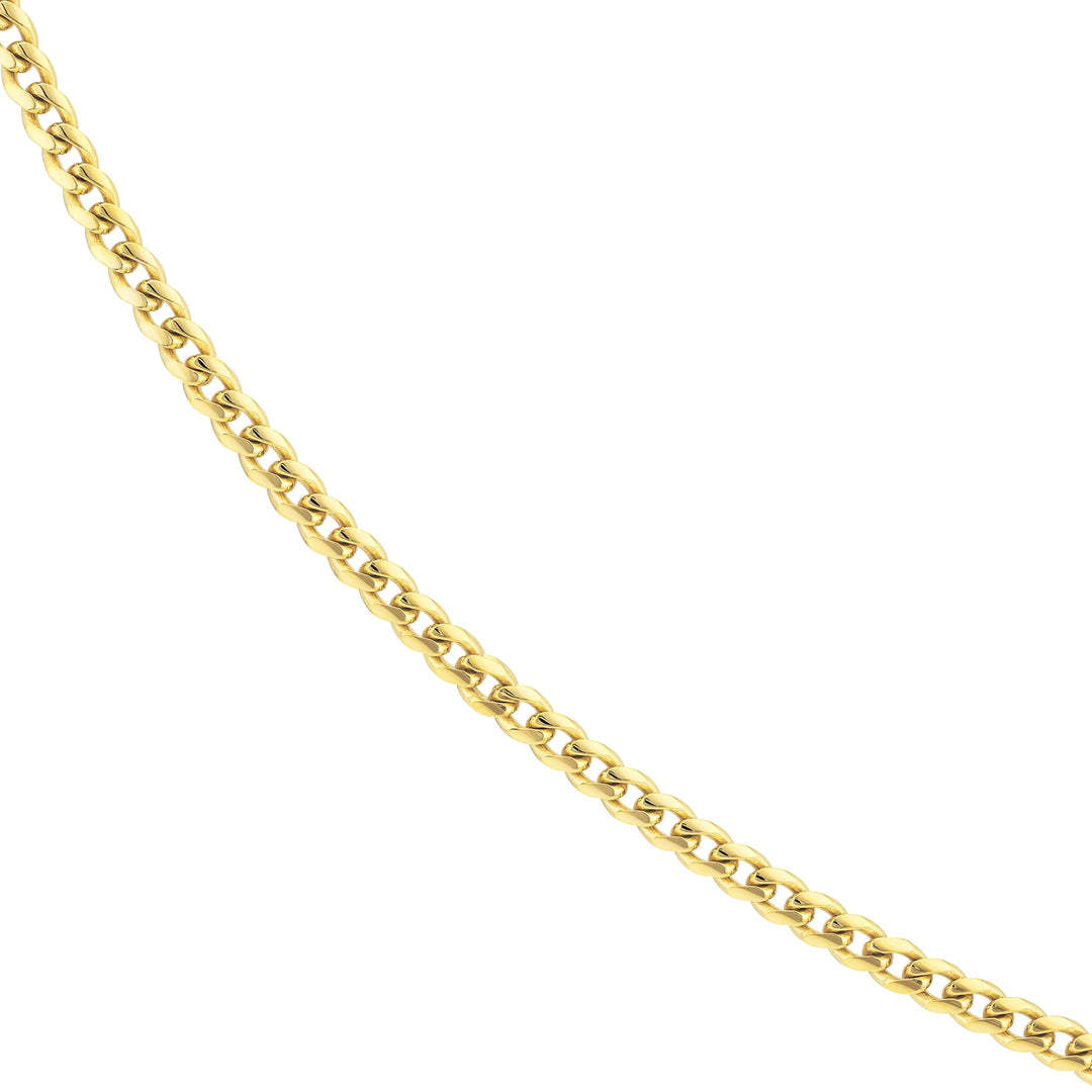 Chain - 14K Yellow Gold 5mm Miami Cuban 22 Inch Chain