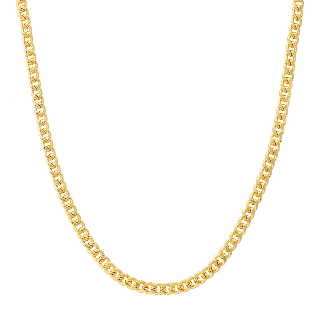Chain - 14K Yellow Gold Semi-Solid 5.35mm Miami Cuban 22 Inch Chain