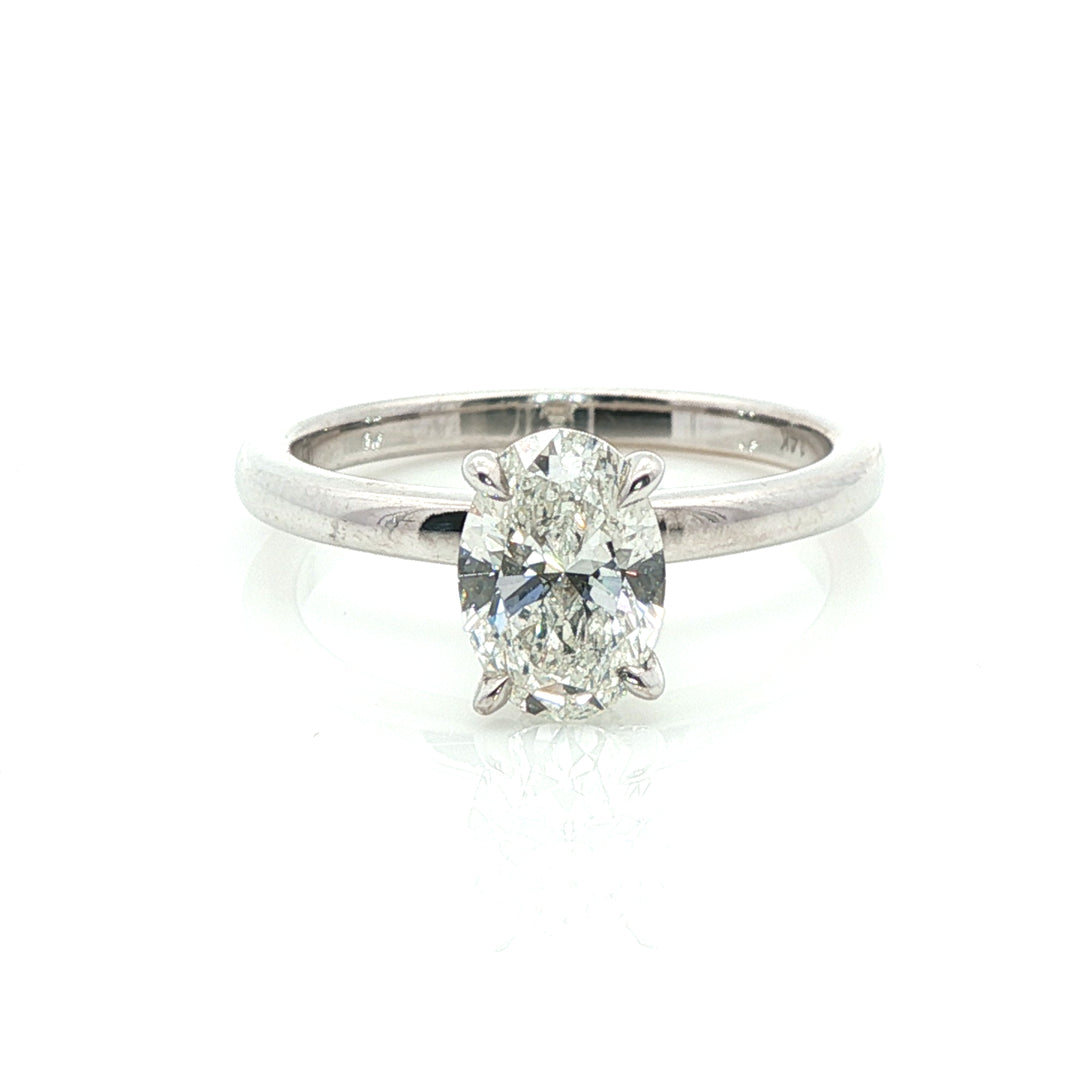 Actual natural diamond ring, stock 100-1018