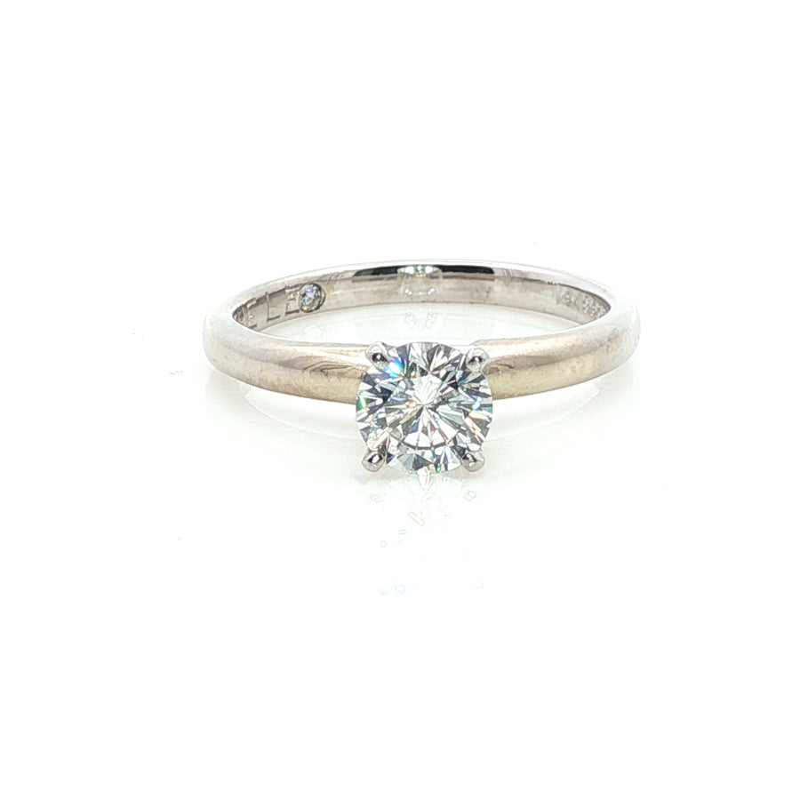 Actual natural diamond ring, stock 100-1027