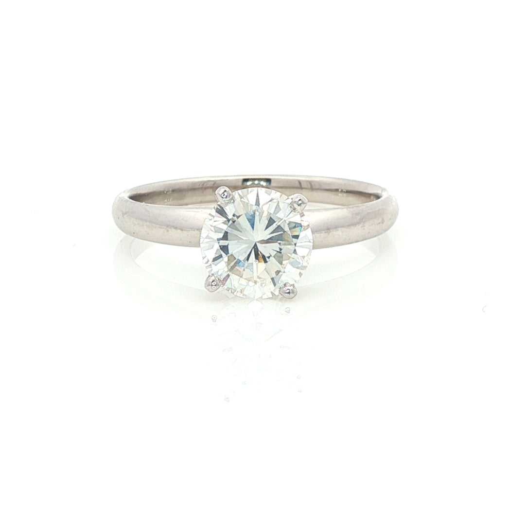 Actual natural diamond ring, stock 100-1050