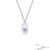 Lafonn Necklace  With Simulated Precious Paw .07 Cttw Diamond 20"