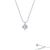Lafonn Necklace  With Simulated Solitare .70 Cttw Diamond 20"