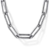 NECKLACES - Sterling Silver 16 Inch Bujukan Paper Clip Chain Necklace