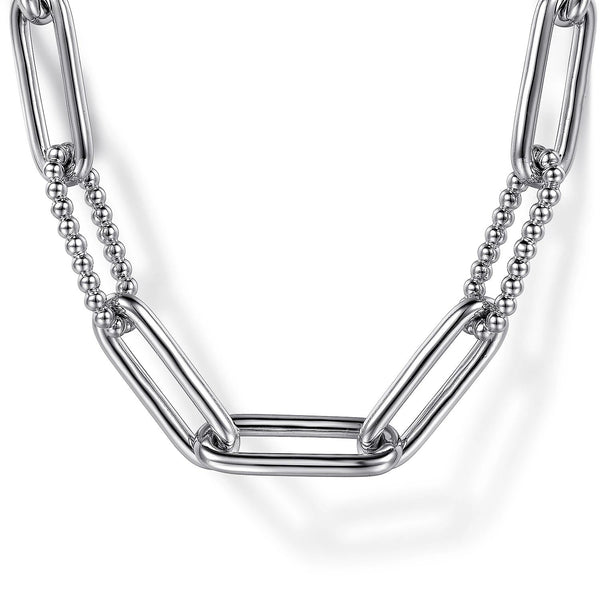 Sterling Silver - Curb Chain 16 inches - The Bead Shop