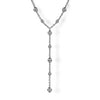 NECKLACES - Sterling Silver 24" Round Bead Y Station Bujukan Necklace