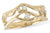 14K Yellow Gold .16cttw Diamond Freeform Fashion Ring