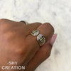 Rings - 14K Yellow Gold .26cttw Diamond Wrap Fashion Ring
