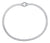 Sterling Silver Single Bead 6.5 Inch Cape Cod Bracelet