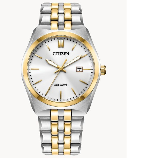 Watches - Citizen Classic Eco-Drive Men's Two-Tone Bracelet Watch