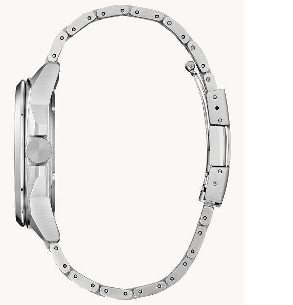 Watches - Citizen Eco-Drive Men's Endicott Silver-Tone Stainless Steel Watch