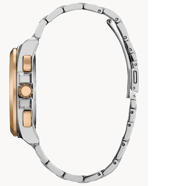 Citizen Men's Modern Eco-Drive Bracelet Strap Watch, Gold at John Lewis &  Partners
