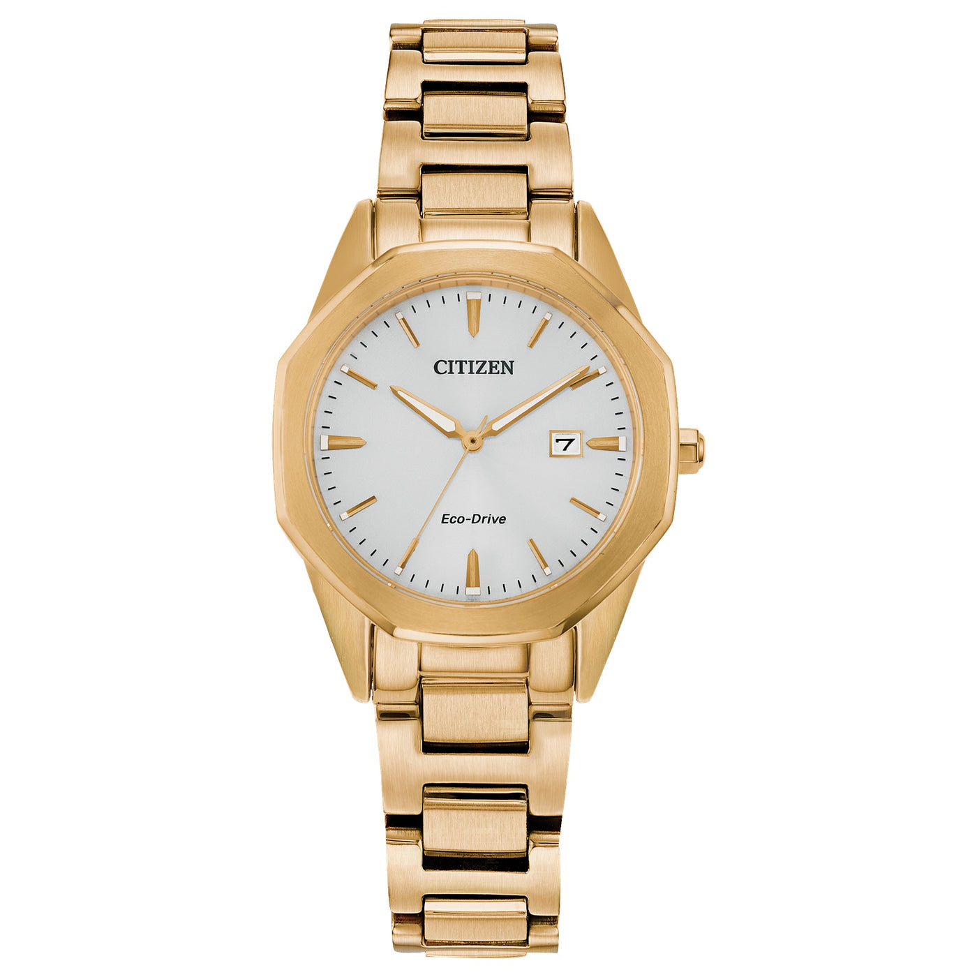 Citizen Eco Drive Women s Elegant Crystal Gold Tone Watch