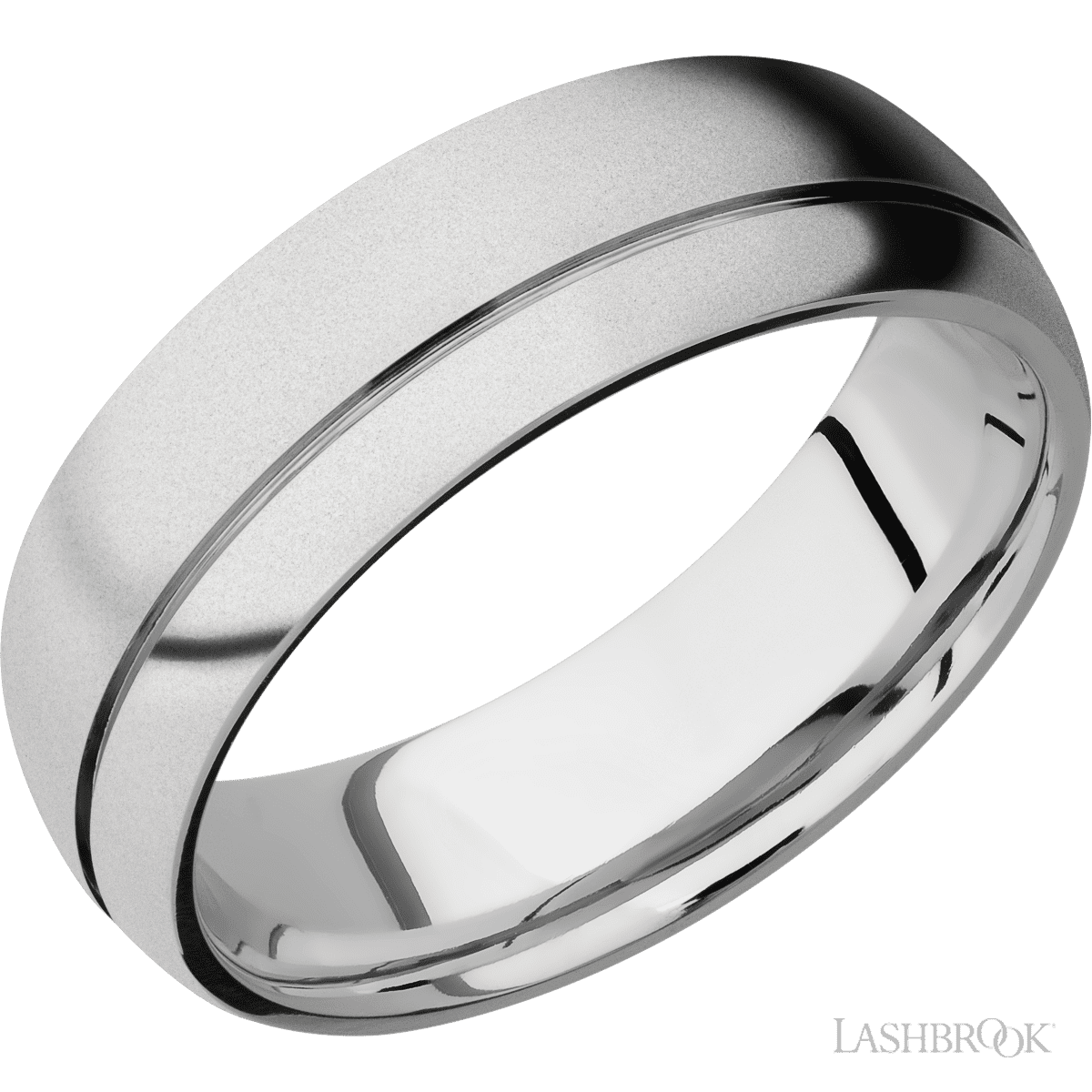 Cobalt chrome wedding band deals