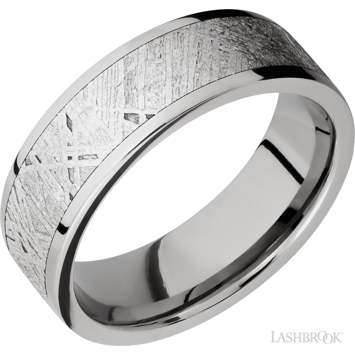 Mens wedding 2025 band meteorite