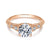 Amavida Vintage Diamond Engagement Ring 18K Rose Gold