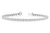 Illusion Diamond Tennis Bracelet 1 Cttw 14K White Gold