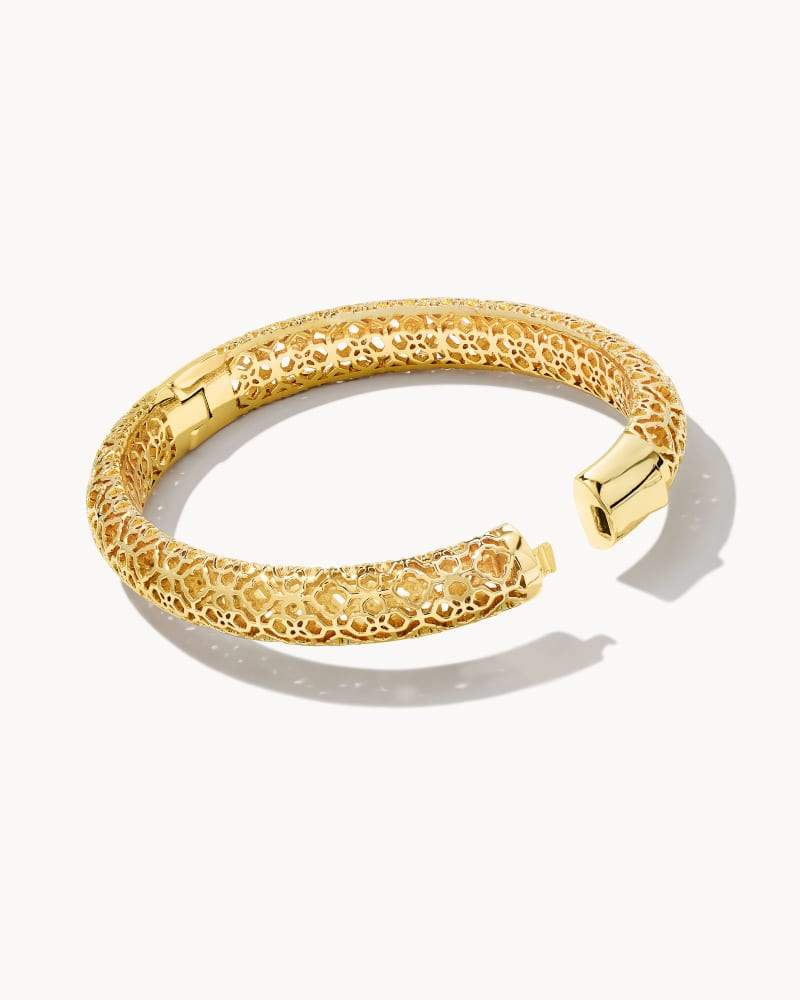 BRACELETS - Abbie Bangle Bracelet In Gold. Size M/L
