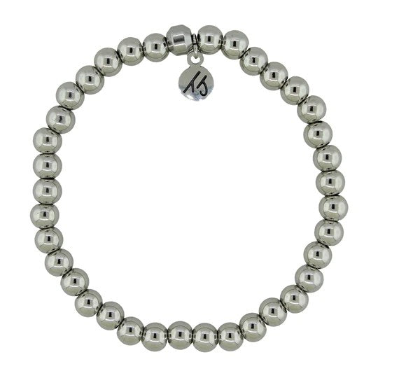 BRACELETS - Defining Bracelet- Everyday Bracelet With Silver Steel Gemstones