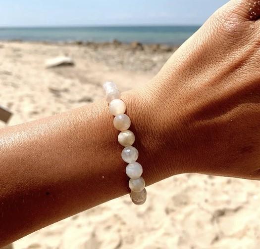 BRACELETS - Defining Bracelet- Healing Bracelet With Moonstone Gemstones