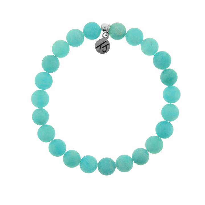BRACELETS - Defining Bracelet- Soothing Bracelet With Peruvian Amazonite Gemstones