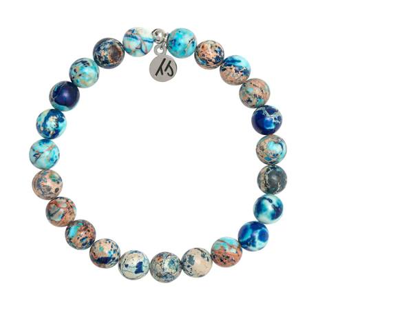 BRACELETS - Defining Bracelet- Transformation Bracelet With Earth Jasper Gemstones