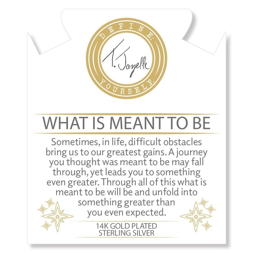 BRACELETS - Gold Collection - Moonstone Stone Bracelet With What Is Meant To Be Gold Charm