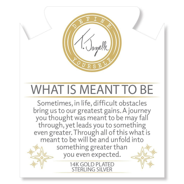 BRACELETS - Gold Collection - Moonstone Stone Bracelet With What Is Meant To Be Gold Charm