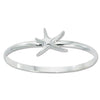 BRACELETS - Sterling Silver Polished Dancing Star Starfish Bangle Bracelet