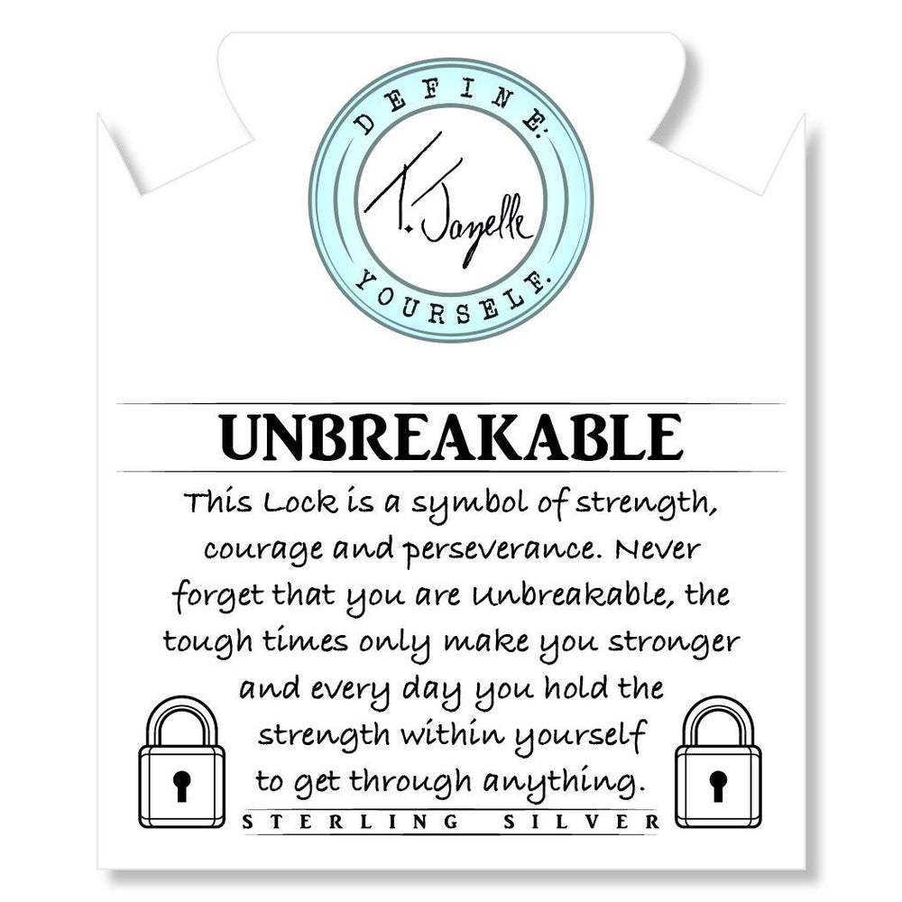 BRACELETS - Terahertz Stone Bracelet With Unbreakable Sterling Silver Charm