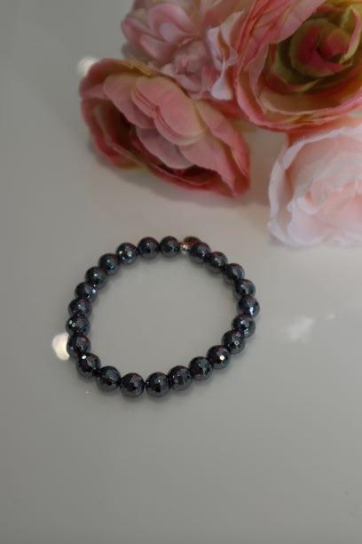 BRACELETS - Terahertz Stone Positive Energy Stacker Bracelet