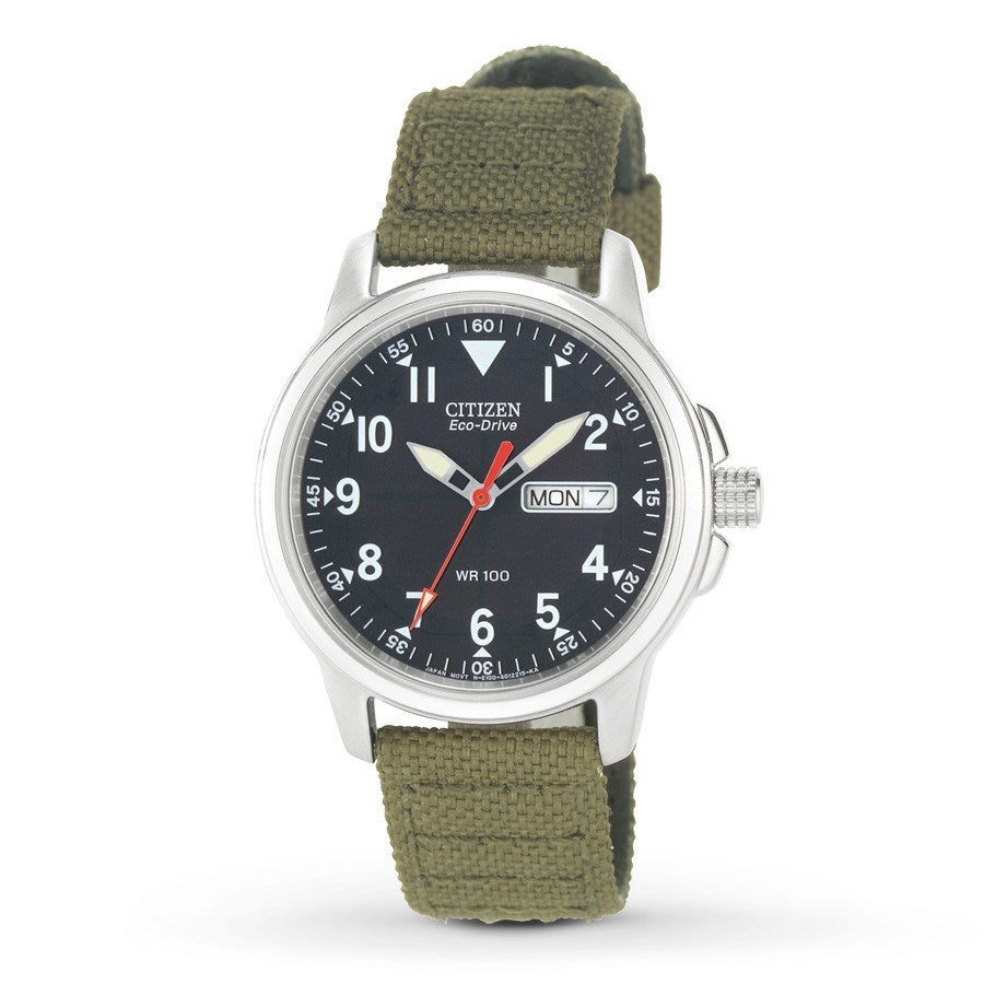 Citizen eco 2025 drive canvas strap